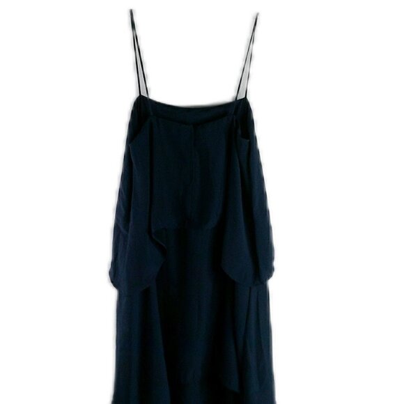Banana Republic Factory - Navy Tiered Maxi Dress - Size 8P - Picture 5 of 7